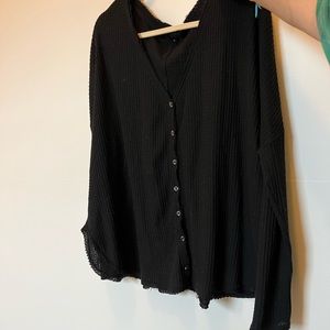 Urban Outfitters Black Button Up Cardigan